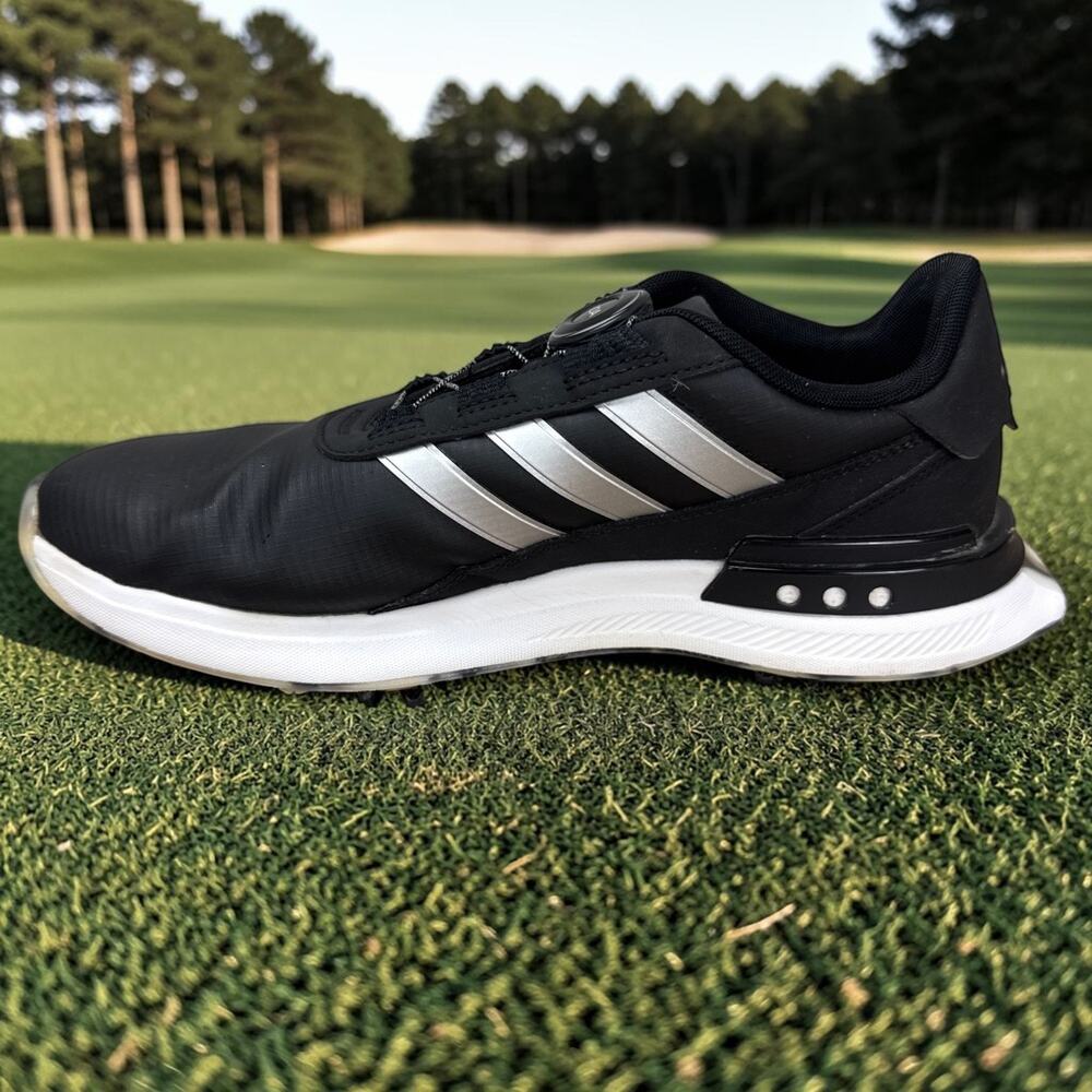 adidas S2G BOA 24 Golf Shoes Womens 8.5 Core Black Spiked Waterproof IF0321